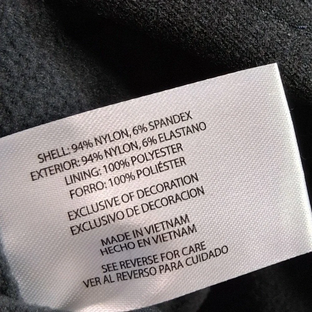 Orvis‎ Tech Pants 38x30 Navy Blue Fleece Lined Stretch Nylon Outdoor Performance